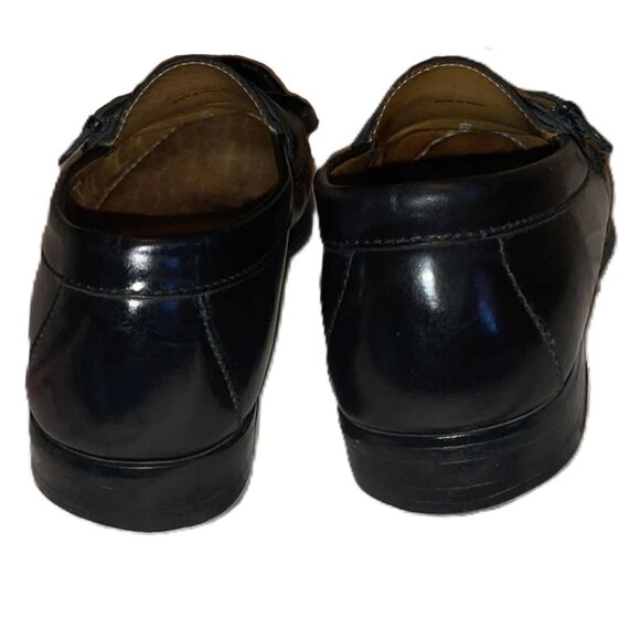 Cole Haan 03518 Black Leather Kiltie Monk Strap Loafers Men’s 10.5D Slip-On - Picture 5 of 6